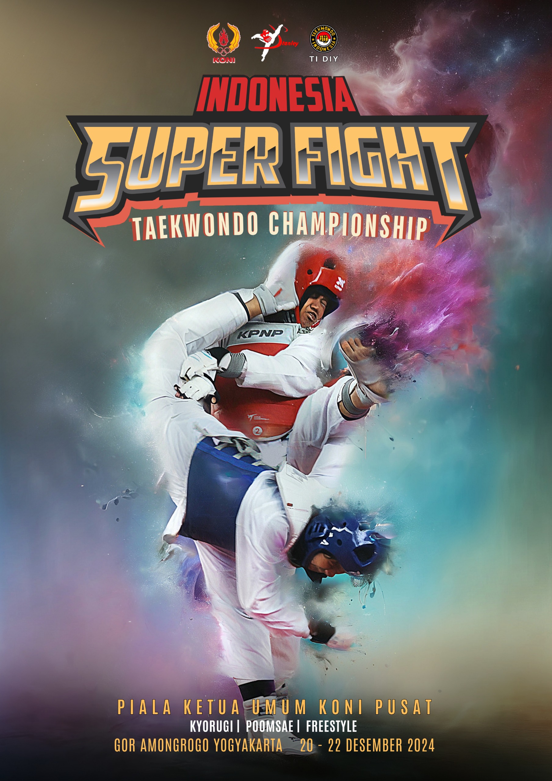 Kejuaraan Indonesia Super Fight Taekwondo Championship 2 Tahun 2024 Stanley Sport-GRIND (System)