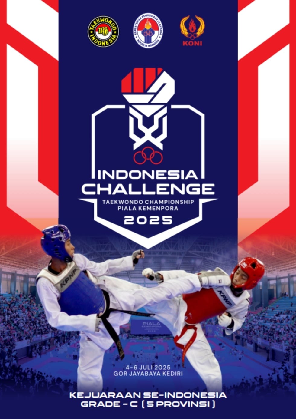 Ajang Pertarungan Prestasi Taekwondo di Tanah Air Taekwondo Indonesia Dojang unisnujepara